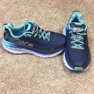 Hoka One One Bondi 5 Neutral Running Shoes Size 10